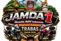Logo JAMDA 1 HAI Region Sulawesi TRABAS 2026