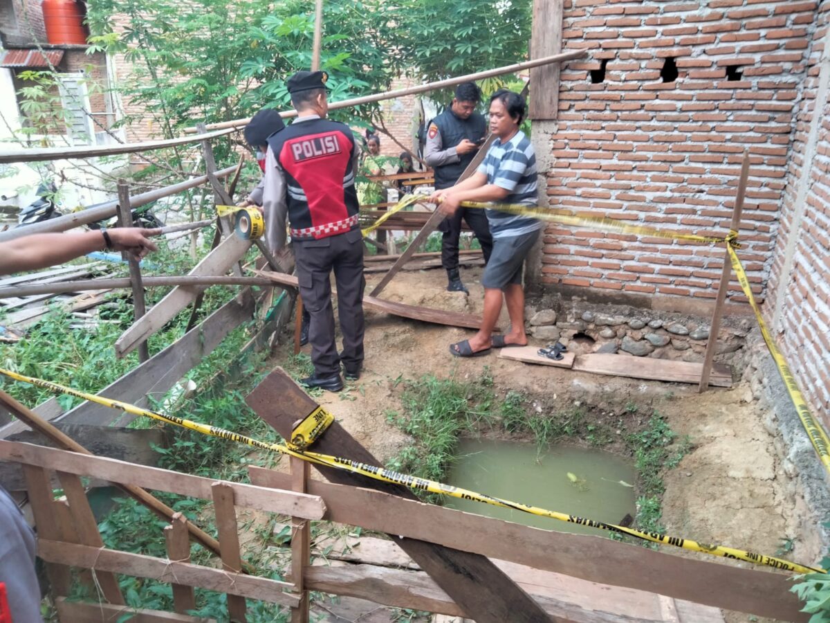 Polres Palopo melakukan Investigasi dilokasi kejadian tersebut